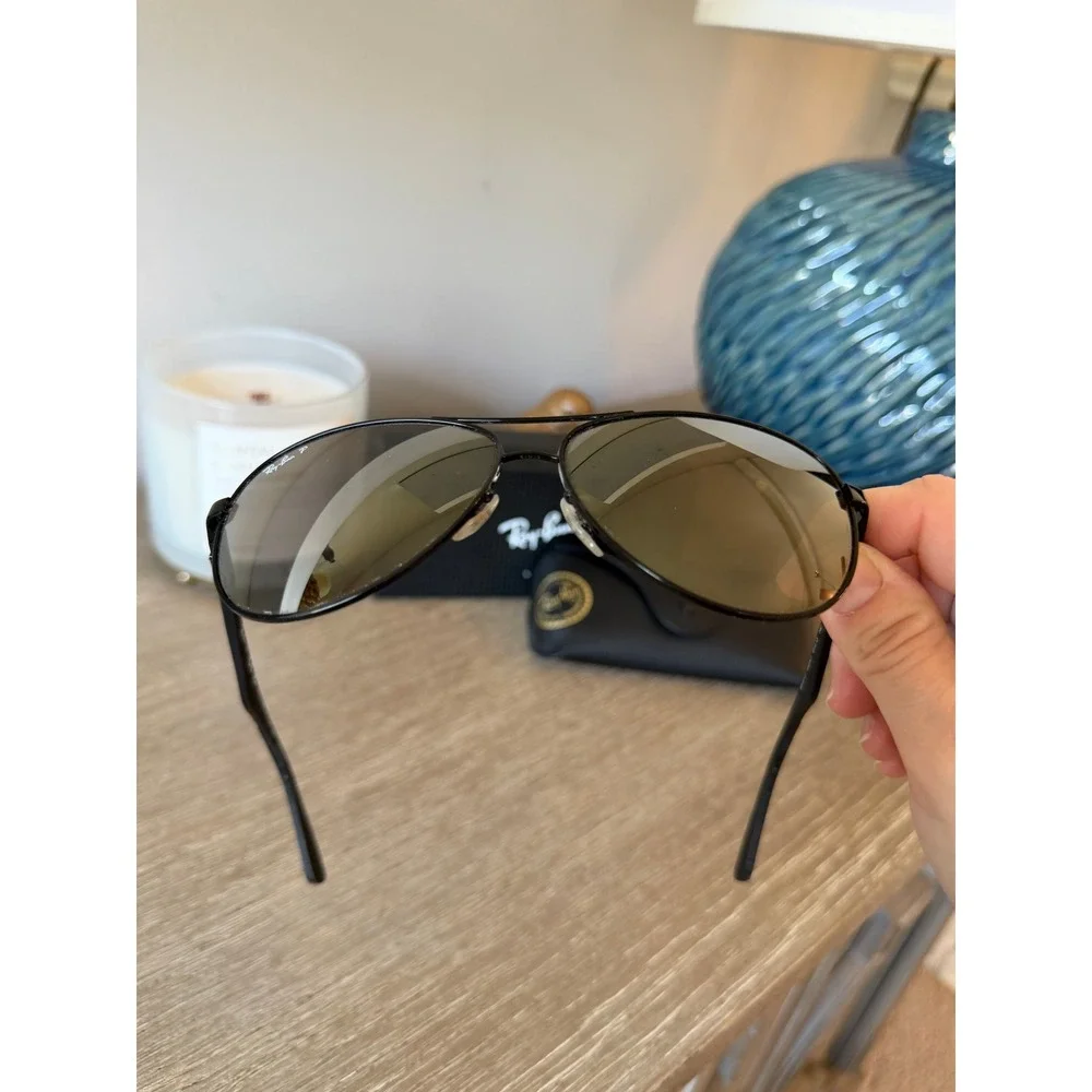 Ray-Ban RB 8313 Active Aviator Sunglasses Men Black 61mm
